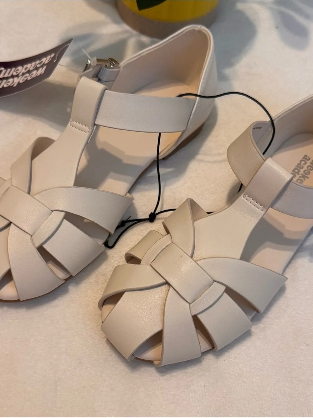 Weekend Academy Girls Fisherman Sandals, Size 1